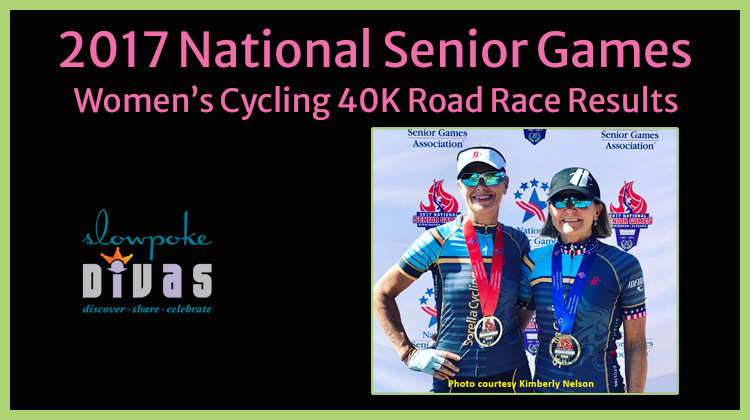 RESULTS: 2017 National Senior Games Women’s 40K Cycling Road Race